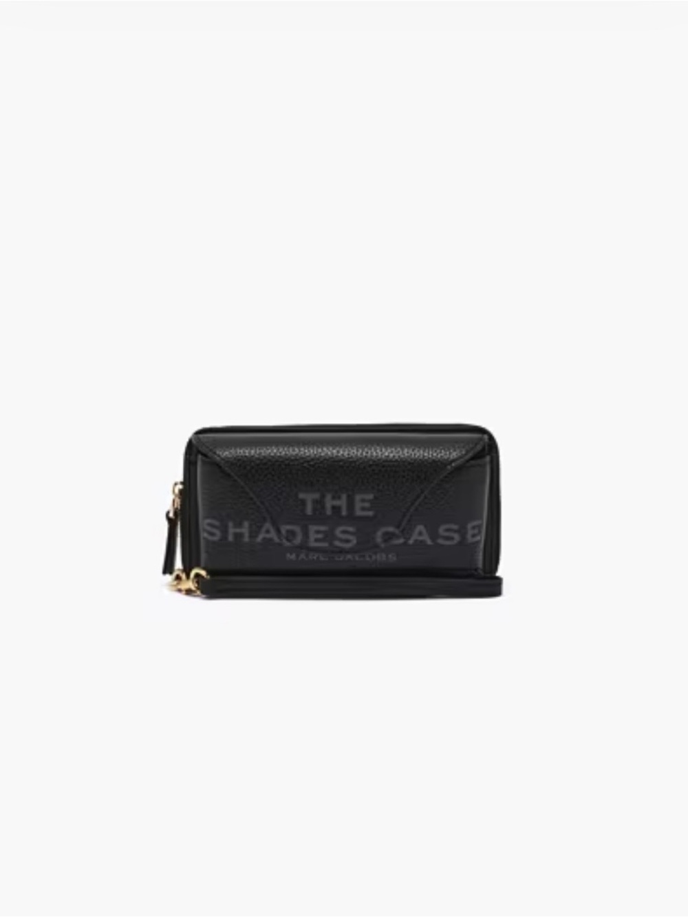 Marc Jacobs Black Pebbled Leather 'The Shades Case' Sunglasses Pouch - Picture 8 of 12